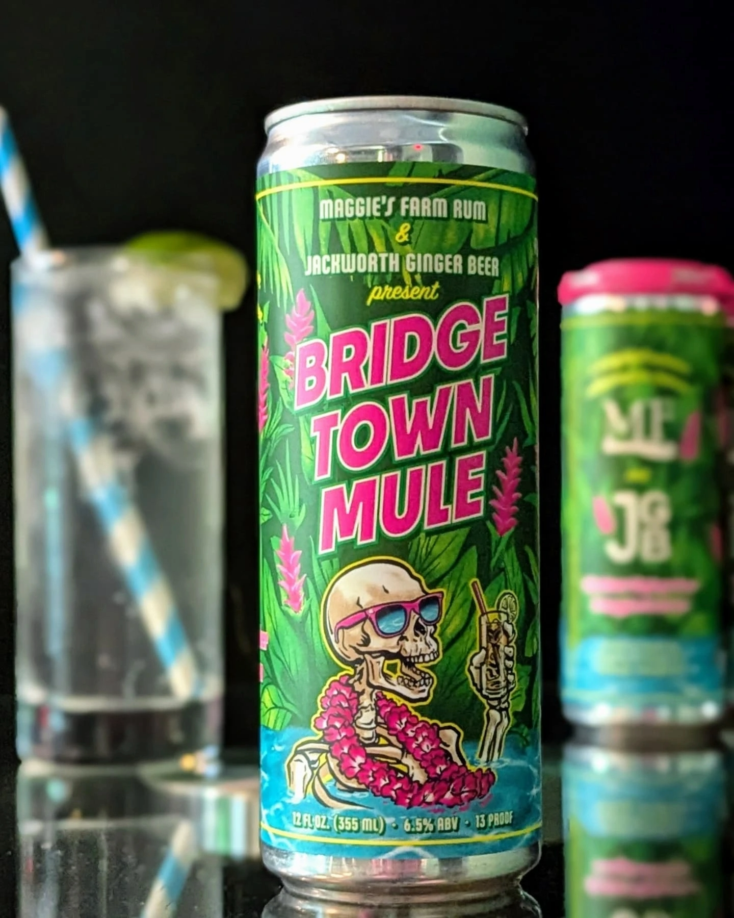 Can of Maggie's Farm Rum - Bridgetown Mule