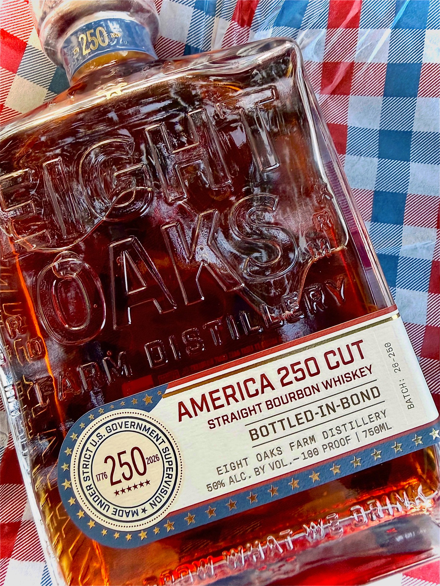 Eight Oaks America 250 Cut Bourbon