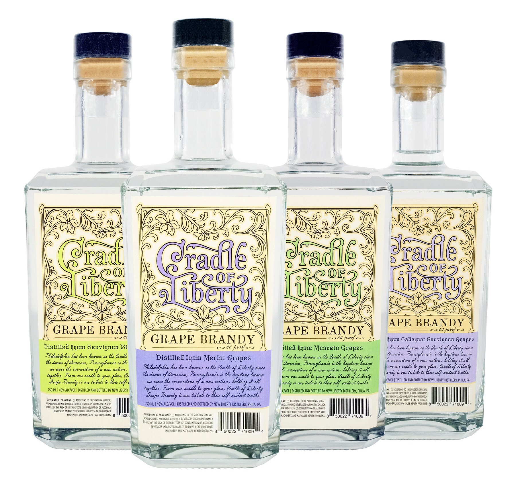 New Liberty Cradle of Liberty Grape Brandy