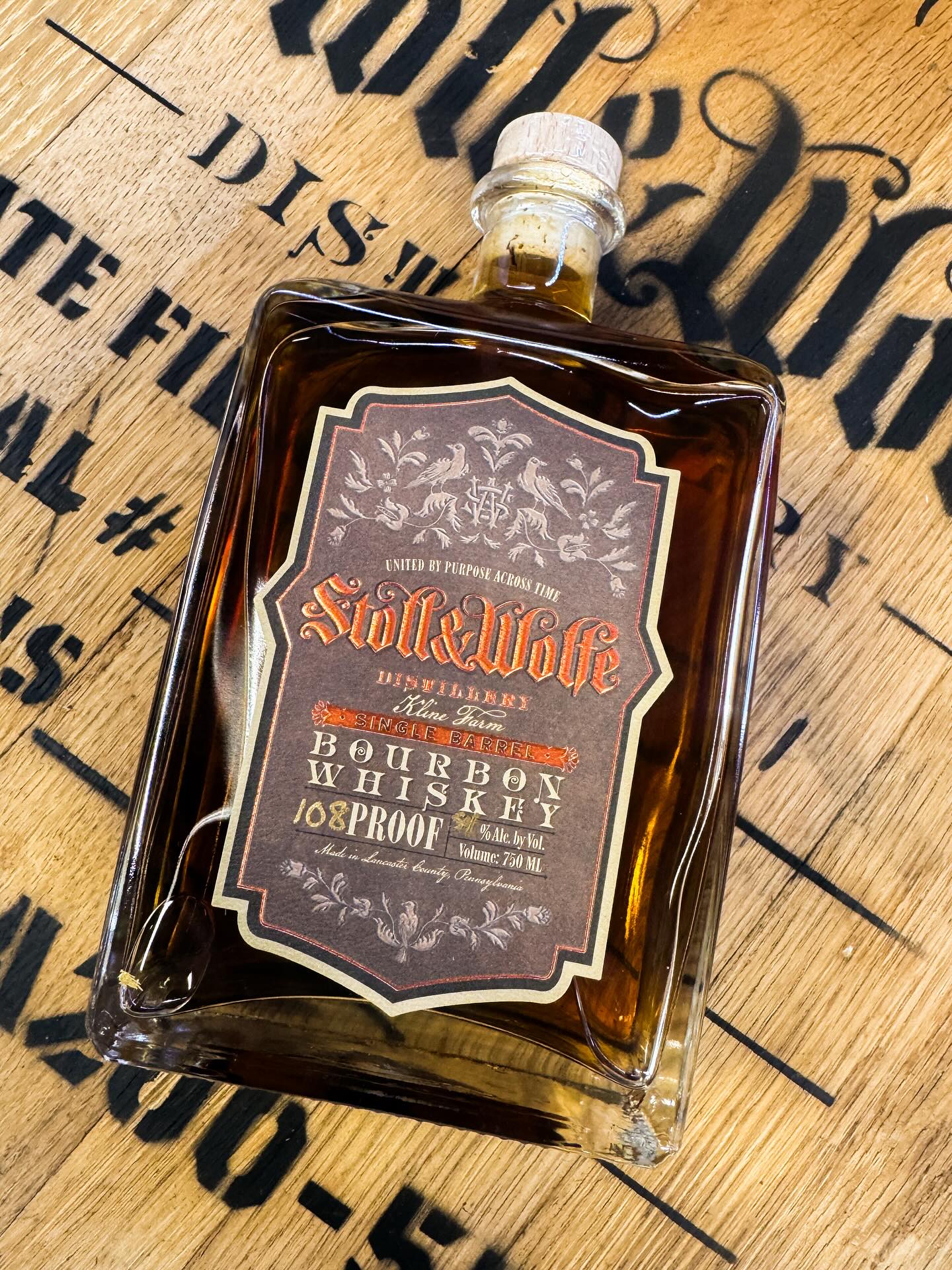 Stoll & Wolfe Single Barrel Bourbon