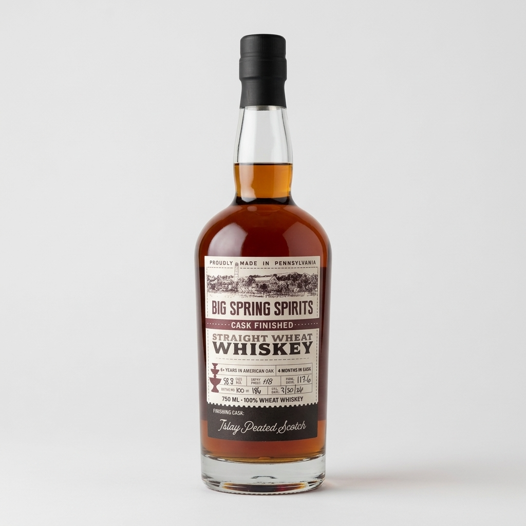 Big Spring Islay Finished Wheat Whiskey