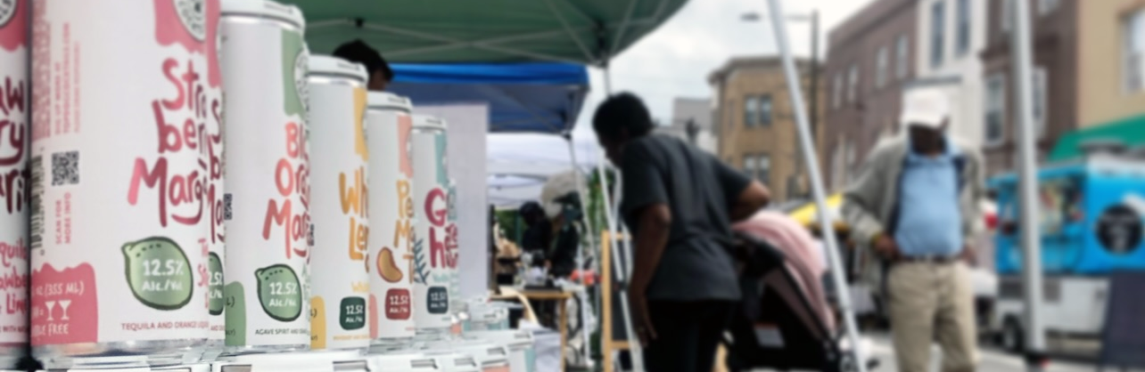 Get Top Dog Canned Cocktails at Farmers' Markets around Philadelphia