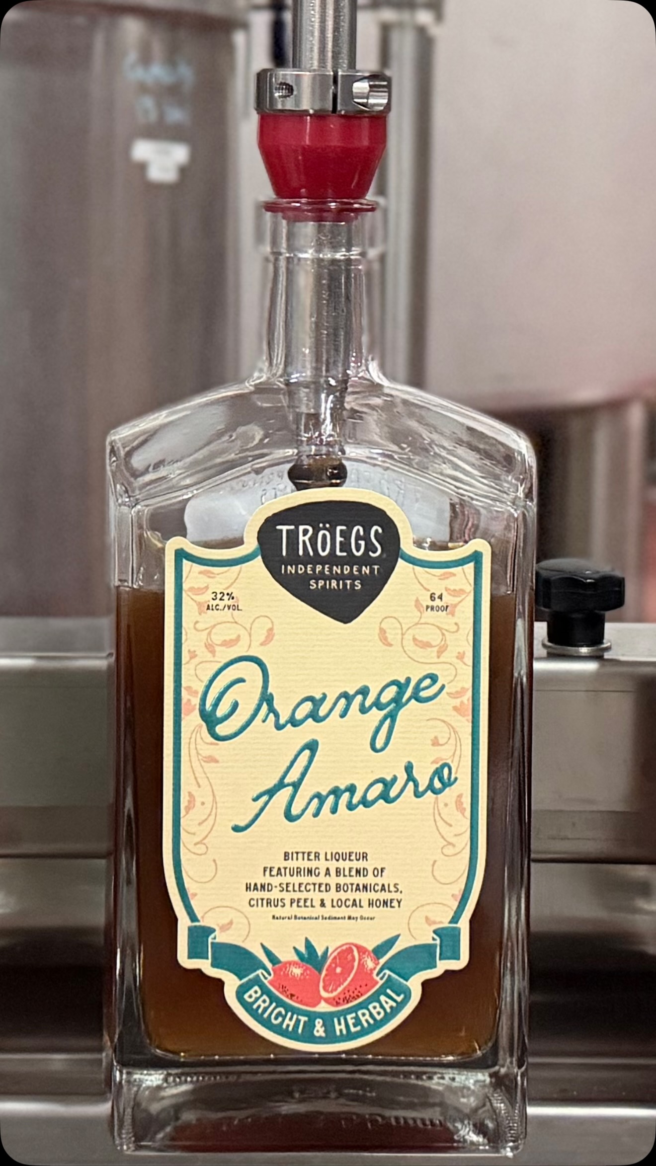 Bottle of Troegs Orange Amaro