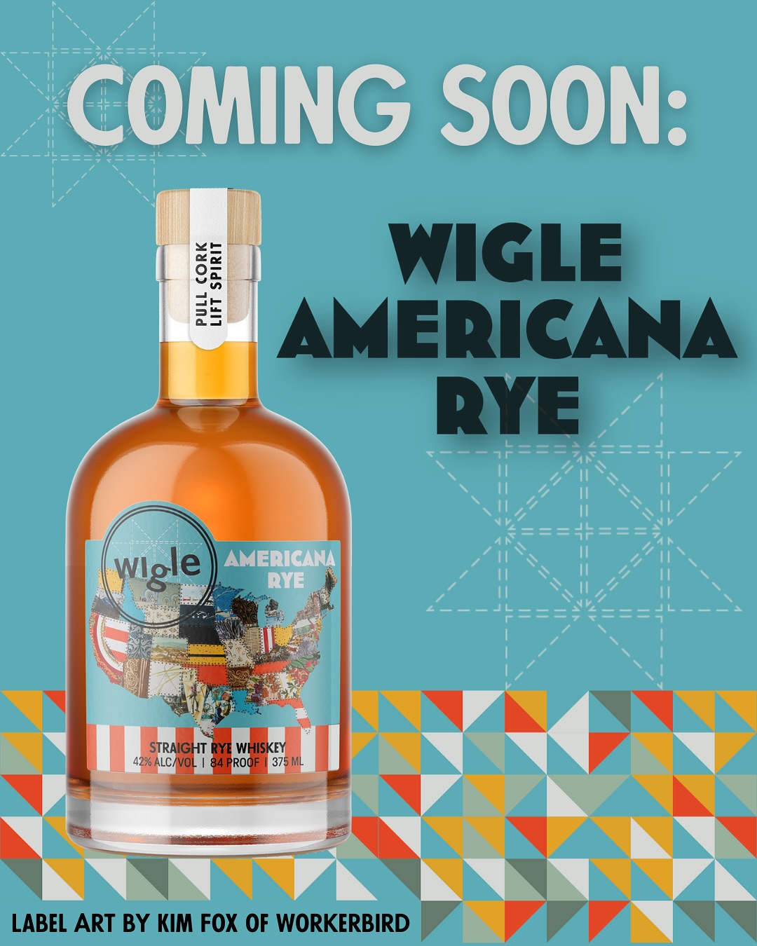 Wigle Americana Rye Whiskey is coming soon